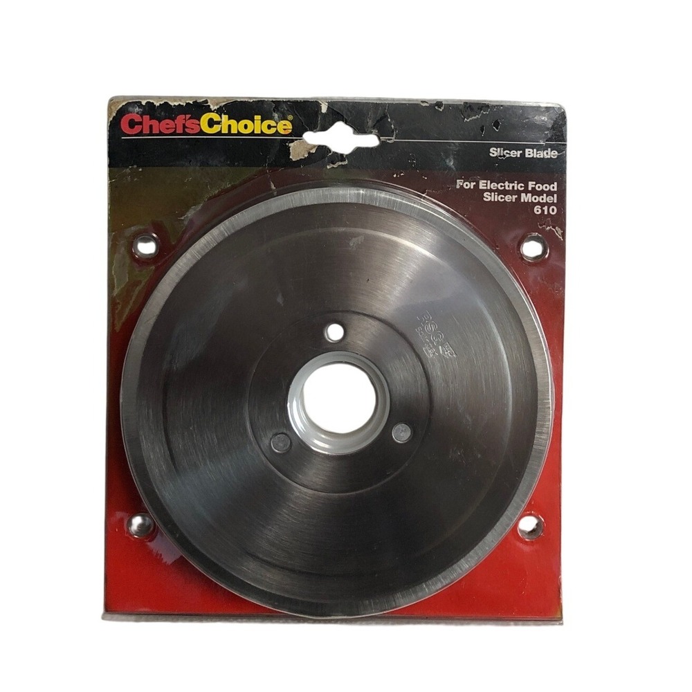 Chefs Choice 610 Electric Food Slicer Fine Edge Blade S610001 RSG Solingen New